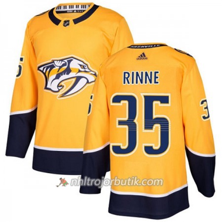 Män Ishockey Nashville Predators Tröja Pekka Rinne 35 Adidas 2017-2018 Guld Authentic Män Ishockey Nashville Predators Tröja Pekka Rinne 35 Adidas 2017-2018 Guld Authentic